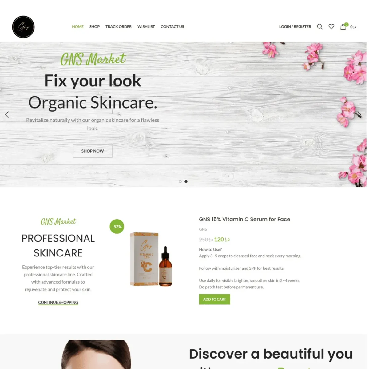 GNS Market β WordPress Development Project by Talha Tech